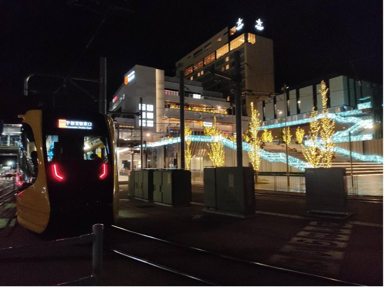 Guesthouse Kincha 駅東口 Utsunomiya Exteriör bild